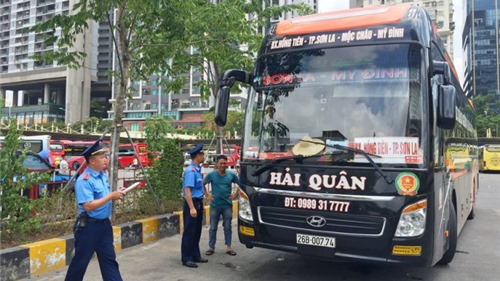 Hà Nội: Xử phạt gần 3.700 vi phạm trong hoạt động vận tải khách