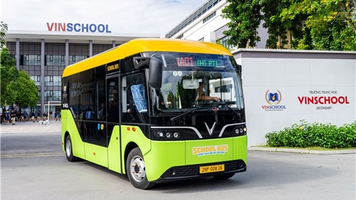 Ra mắt dịch vụ "Xe điện học đường chuyên biệt" đầu tiên tại Việt Nam 