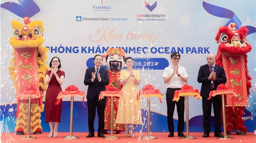  Vinmec khai trương phòng khám Đa khoa Quốc tế tại Vinhomes Ocean Park 