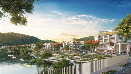  Hình mẫu compound đẳng cấp trong lòng thành phố đảo quốc tế Charmora City 