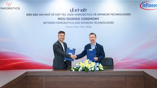 Vinrobotics hợp tác Infineon, phát triển công nghệ lõi cho người máy thế hệ mới
