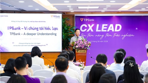 TPBank CX IN MOTION 2026: Đưa trải nghiệm khách hàng thành “nhịp tim” 