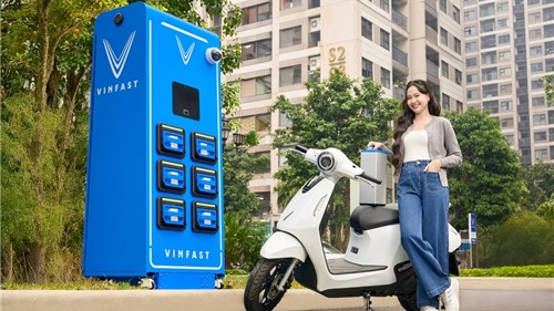 VinFast Evo Lite: Xe đổi pin nhỏ gọn, lợi ích lớn cho cư dân đô thị 