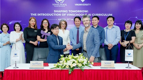 Vinschool triển khai chương trình giáo dục trí tuệ nhân tạo toàn diện