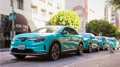 Green SM chính thức khai trương dịch vụ Taxi thuần điện tại Mỹ 