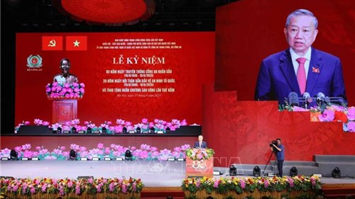 Tổng Bí thư Tô Lâm phát biểu tại Lễ kỷ niệm 80 năm Ngày truyền thống CAND