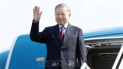Tổng Bí thư, Chủ tịch nước Tô Lâm bắt đầu chuyến thăm cấp Nhà nước tới Ấn Độ