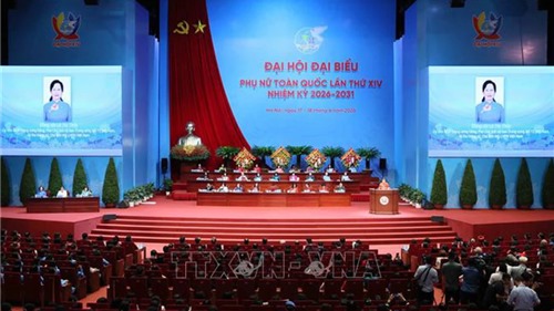  Khai mạc Đại hội đại biểu Phụ nữ toàn quốc lần thứ XIV 