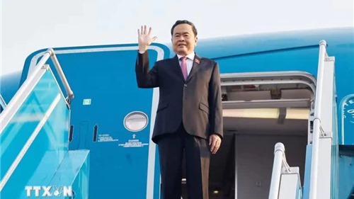 Chủ tịch Quốc hội Trần Thanh Mẫn lên đường thăm chính thức Trung Quốc 