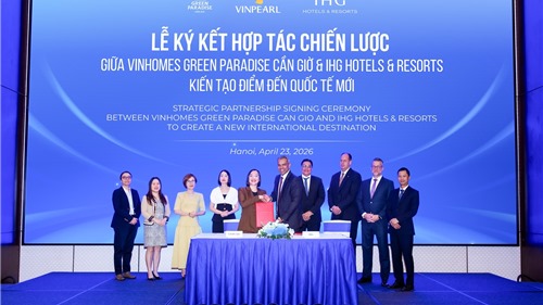 Vinhomes & IHG đưa 4 thương hiệu khách sạn quốc tế đến siêu đô thị Cần Giờ 