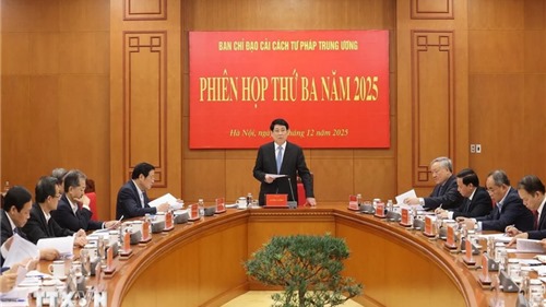 Chủ tịch nước: Đổi mới công tác xây dựng, thi hành pháp luật trong giai đoạn mới