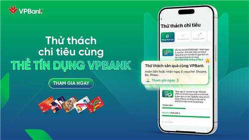 Chủ thẻ VPBank có cơ hội nhận hàng chục nghìn e-voucher trị giá hơn 11 tỷ đồng