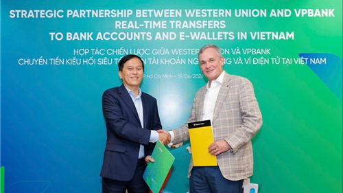 VPBank ký kết hợp tác chiến lược với Western Union