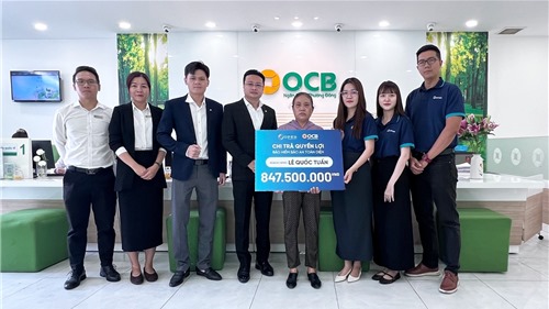 Bảo hiểm số OPES chi trả gần 1 tỷ đồng cho gia đình khách mua bảo hiểm 