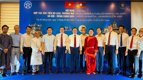 Hà Nội - Viêng Chăn tăng cường hợp tác du lịch, thương mại