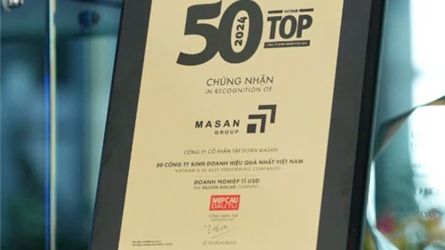 Masan Group: 11 năm thuộc "Top 50 công ty kinh doanh hiệu quả nhất Việt Nam" 