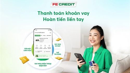 FE Credit nỗ lực thúc đẩy thói quen thanh toán đúng hạn 