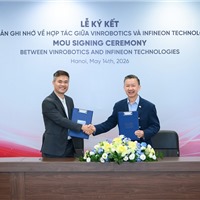 Vinrobotics hợp tác Infineon, phát triển công nghệ lõi cho người máy thế hệ mới