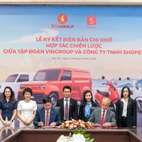 Vingroup và Shopee hợp tác chiến lược phát triển hạ tầng thương mại điện tử