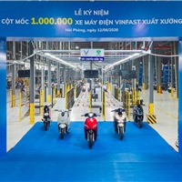 Vinfast xuất xưởng chiếc xe máy điện thứ 1 triệu 