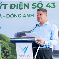 Vinbus khai trương tuyến buýt điện 43 - Kết nối nội thành với Đông Anh 