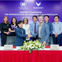 Vinschool triển khai chương trình giáo dục trí tuệ nhân tạo toàn diện