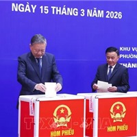 Hoàn thành tốt đẹp công tác bỏ phiếu bầu cử trên cả nước 