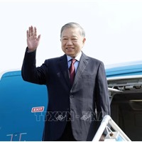 Tổng Bí thư, Chủ tịch nước Tô Lâm bắt đầu chuyến thăm cấp Nhà nước tới Ấn Độ