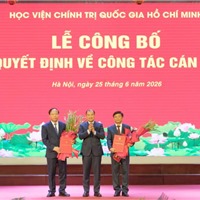 PGS.TS Phạm Minh Sơn tái bổ nhiệm Giám đốc Học viện Báo chí và Tuyên truyền
