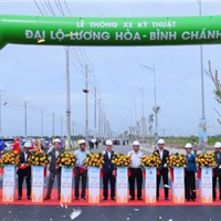 Thông xe Đại lộ Lương Hòa - Bình Chánh, tăng sức hút cửa ngõ phía Tây TP.HCM