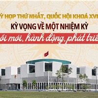 Kỳ họp thứ 1, QH khóa XVI: Kỳ vọng về một nhiệm kỳ hành động, phát triển