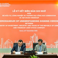 Vingroup hợp tác chiến lược với Chính phủ Uzbekistan, mở cơ hội đầu tư Trung Á
