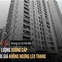 Hà Nội: Giá rao bán chung cư cũ chưa có sổ hồng vượt ngưỡng 120 triệu đồng/m2 