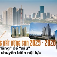 Bất động sản 2025: Một năm “lặng” để “sâu” - chờ đợi những chuyển biến nội lực 