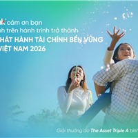 VPBank được vinh danh “Tổ chức phát hành tài chính bền vững tốt nhất Việt Nam 2