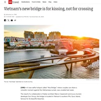 Truyền thông quốc tế gọi Cầu Hôn là “điểm đến biểu tượng mới của Việt Nam”