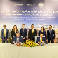 Sun Group hợp tác chiến lược với BrauKon & Camba phát triển thương hiệu bia 