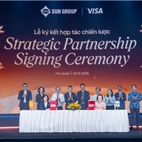 Sun Group ký kết hợp tác chiến lược toàn diện với Visa