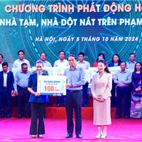  Masan Group trao 100 tỷ hỗ trợ chương trình "Mái ấm cho đồng bào tôi" 