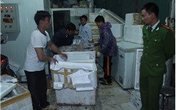 Hà Nội: Bắt giữ 5 tấn hải sản chuyên cung cấp cho nhà hàng Hàn Quốc  