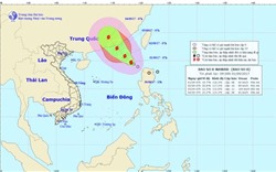 Tin bão mới nhất: Bão số 8 - Mawar trên Biển Đông
