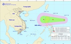 Xuất hiện áp thấp nhiệt đới mới gần Biển Đông
