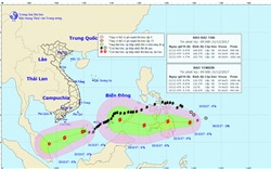Bão số 15 Kai Tak chưa tan, bão mới Tembin chuẩn bị vào Nam Bộ
