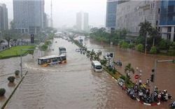 Dự báo thời tiết ngày 8/9/2018: cảnh báo ngập lụt khu vực nội thành Hà Nội