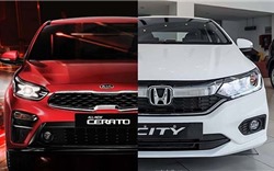 Tầm giá 600 triệu đồng, nên mua Honda City hay Kia Cerato?