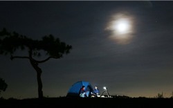 Lên đồi Thiên Phúc Đức cắm trại ngắm toàn cảnh Đà lạt về đêm