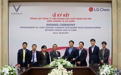 Vinfast và LG Chem hợp tác thành lập liên doanh sản xuất pin