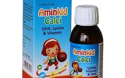 Khuyến cáo thận trọng khi mua sản phẩm Aminkid Calci