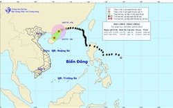 [Cập nhật] Tin áp thấp nhiệt đới trên Biển Đông