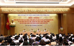 Hà Nội đứng thứ 2 các tỉnh, thành về xếp hạng cải cách hành chính năm 2018